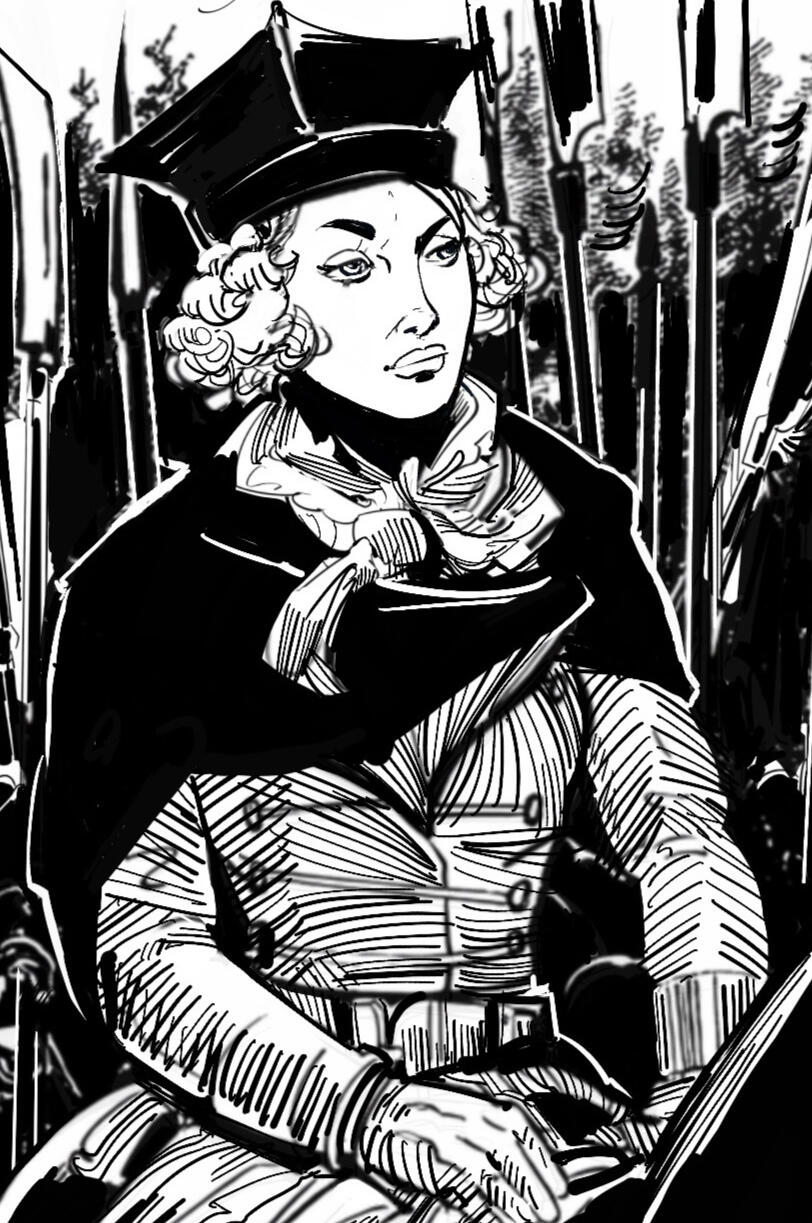 Emilija Pliateryte istorinis lietuviškas komiksas
