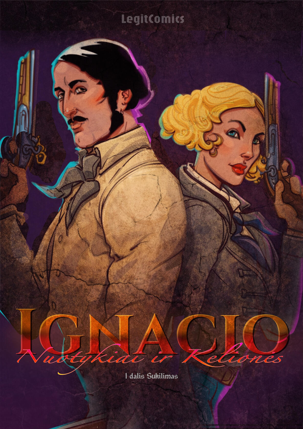 Ignacio nuotykiai ir keliones komiksas knyga