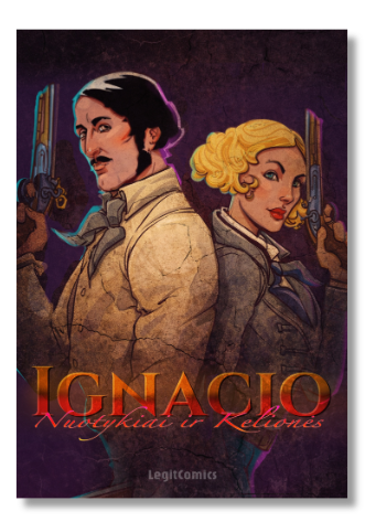 Ignacio nuotykiai ir keliones komiksas knyga