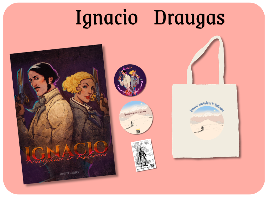 Ignotas Domeika komiksas knyga