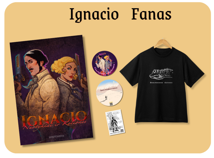 Igancio nuotykiai ir keliones komiksas